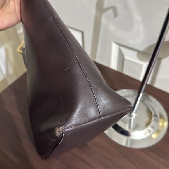 Vintage Gucci Bamboo Shoulder Bag Nylon Interior - Picture 6 of 12